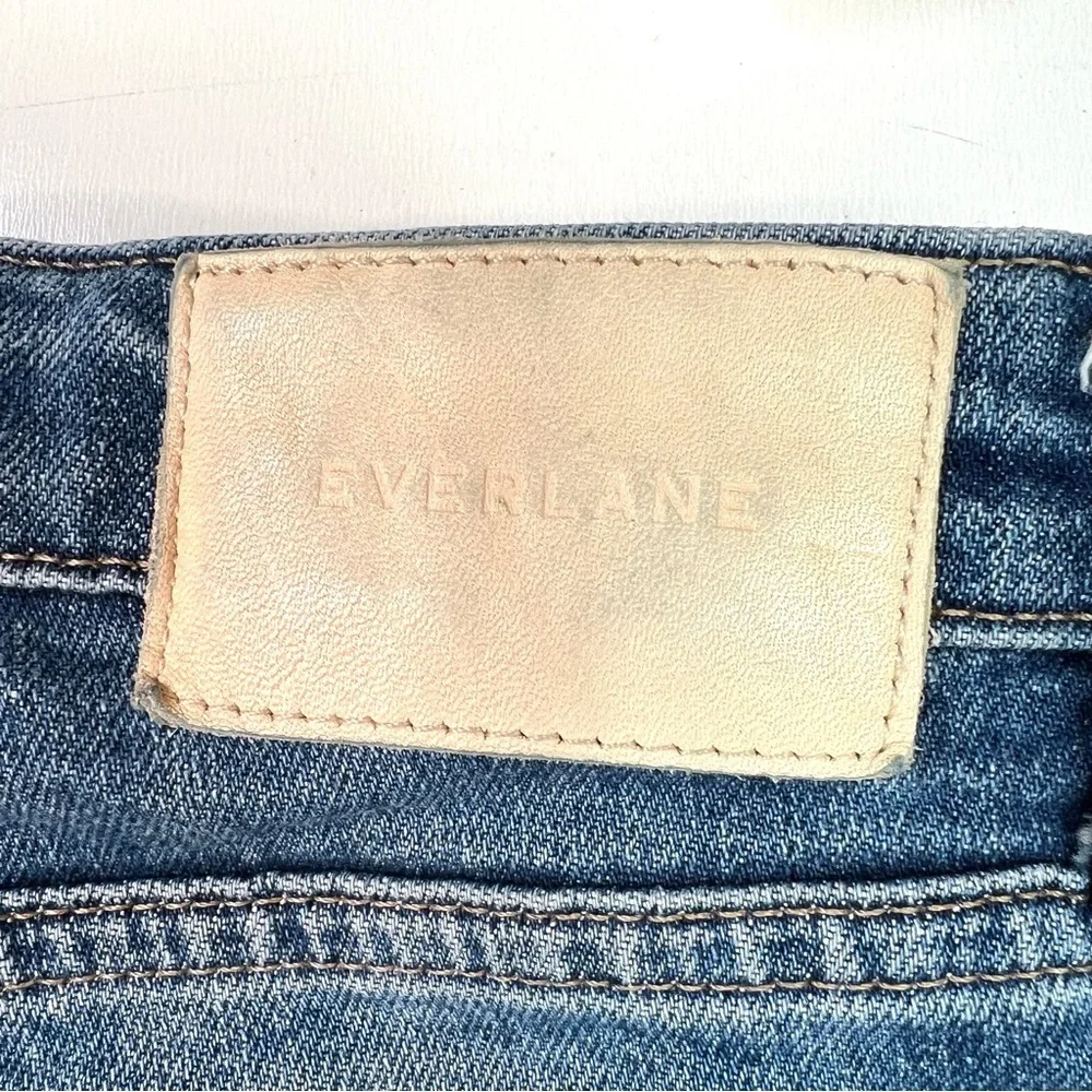 Everlane High Rise Straight Jeans Size 27 Ankle - Picture 8 of 10